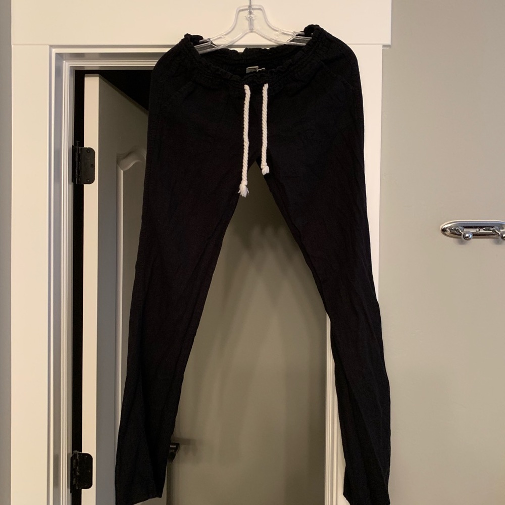Roxy linen pants
